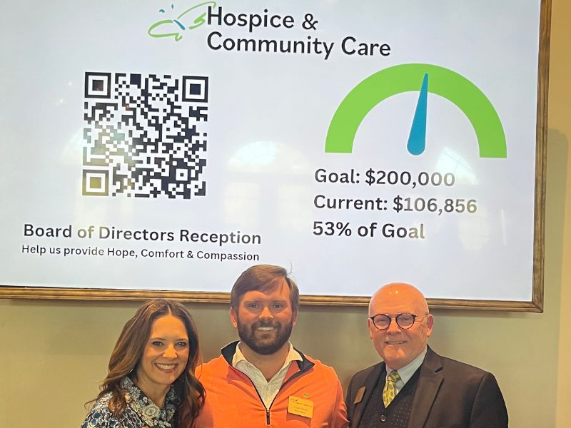 Donation to Hospice & Community Care