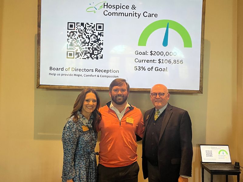 Donation to Hospice & Community Care
