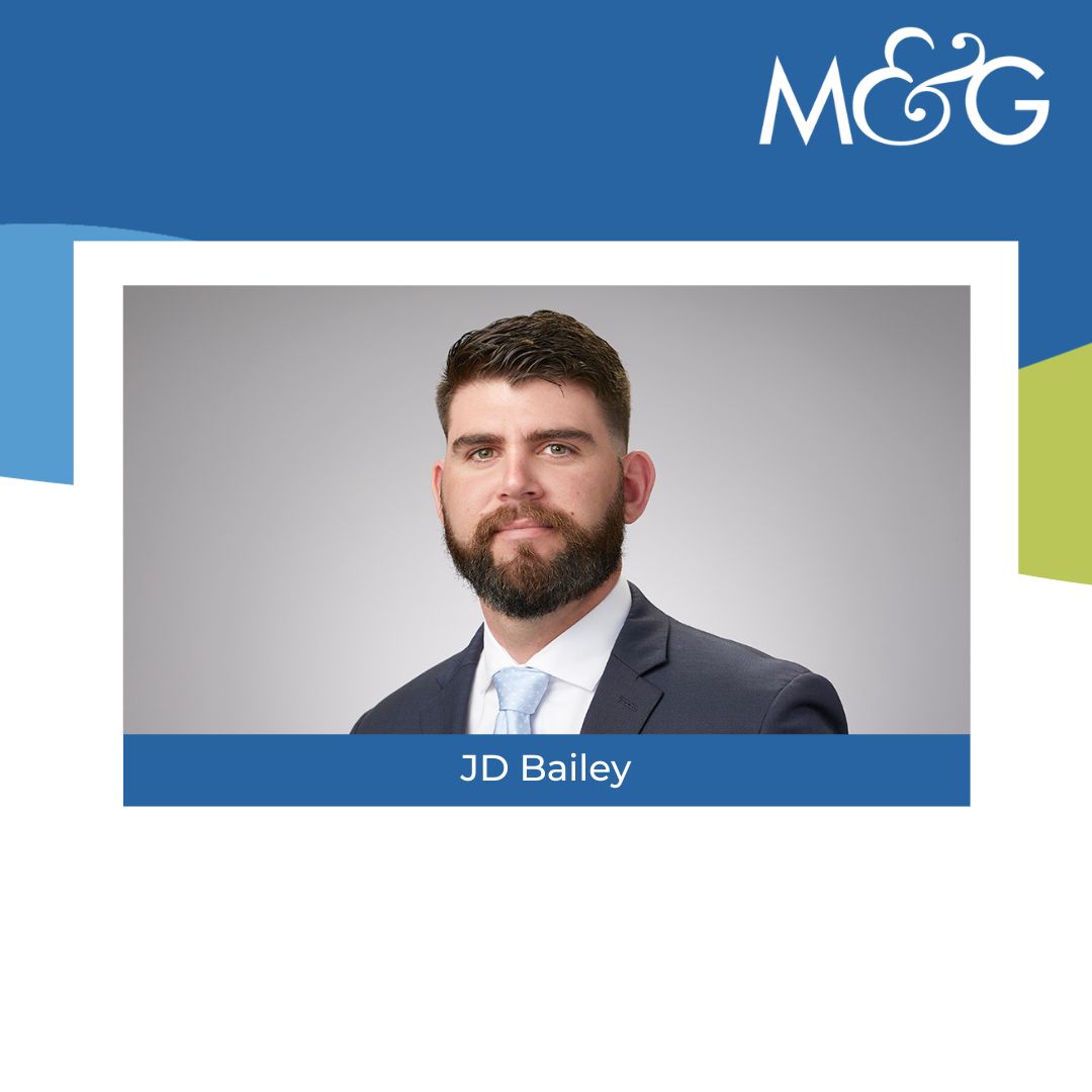 Morton & Gettys welcomes JD Bailey as an associate