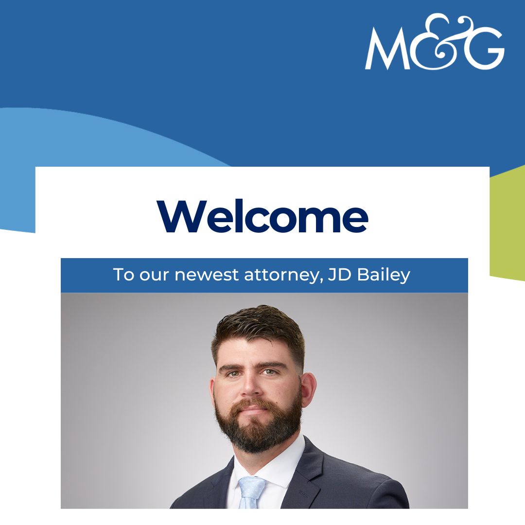 Morton & Gettys welcomes JD Bailey as an associate